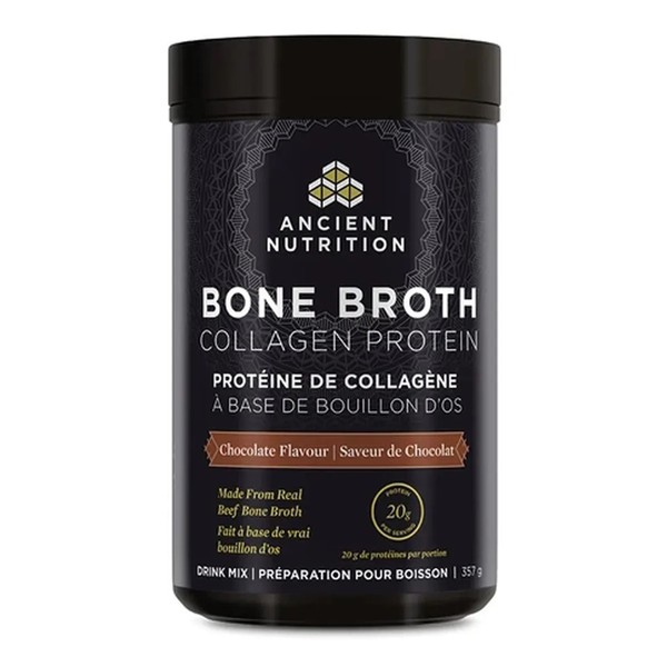 Ancient Nutrition Bone Broth Collagen Protein Chocolate 357g