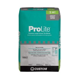 Custom Building Products Prolite 30 lb. Gray Tile and Stone Mortar