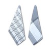 A & B TRADERS Tea Towels Grey - Kitchen Cloths