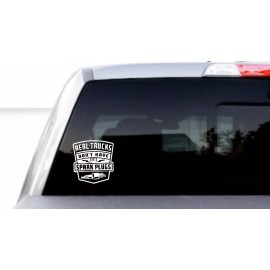 Egl Green Real Trucks Don't Have Spark Plugs Decal Truck Sticker Diesel Funny 4x4