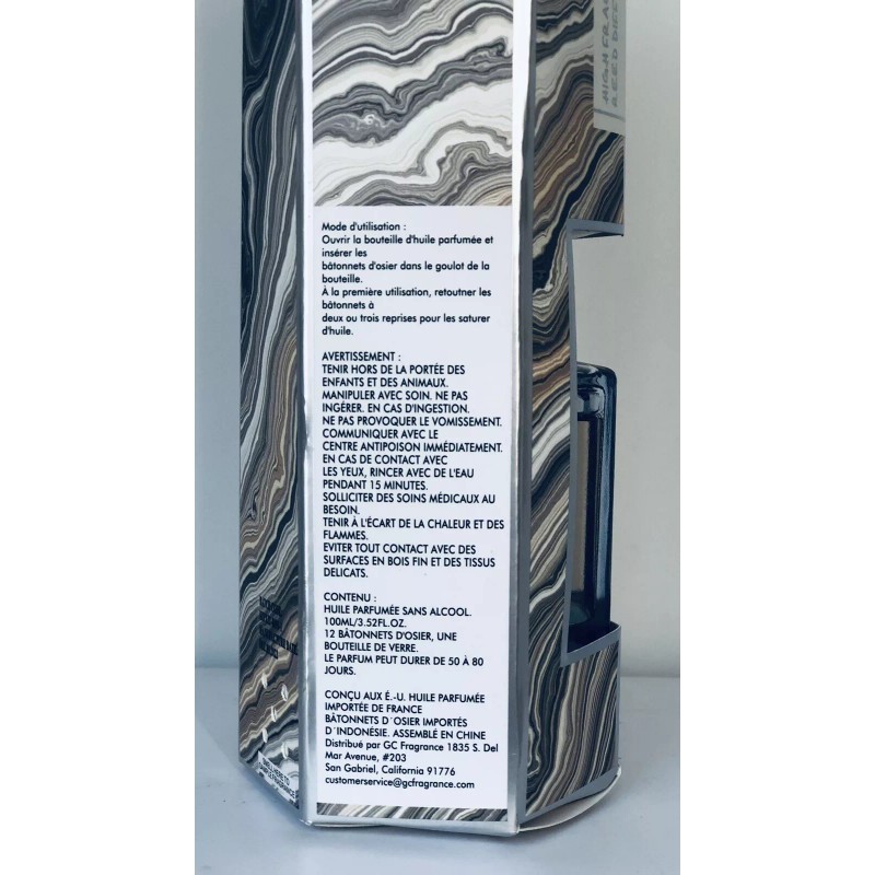 GC Fragrance ~VANILLA SANDALWOOD~ Reed Diffuser 3.52 Fl Oz/100ml