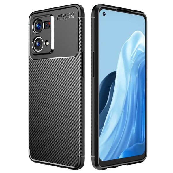 TECHGEAR Carbon Fibre Case for Oppo Reno 7 [CarbonFlex Case]