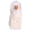 Embroidered Wrap Baby Blanket, Color: Gold