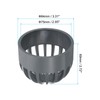 PATIKIL 75mm ID Atrium Drain Grate Cover, 2 Pack Round