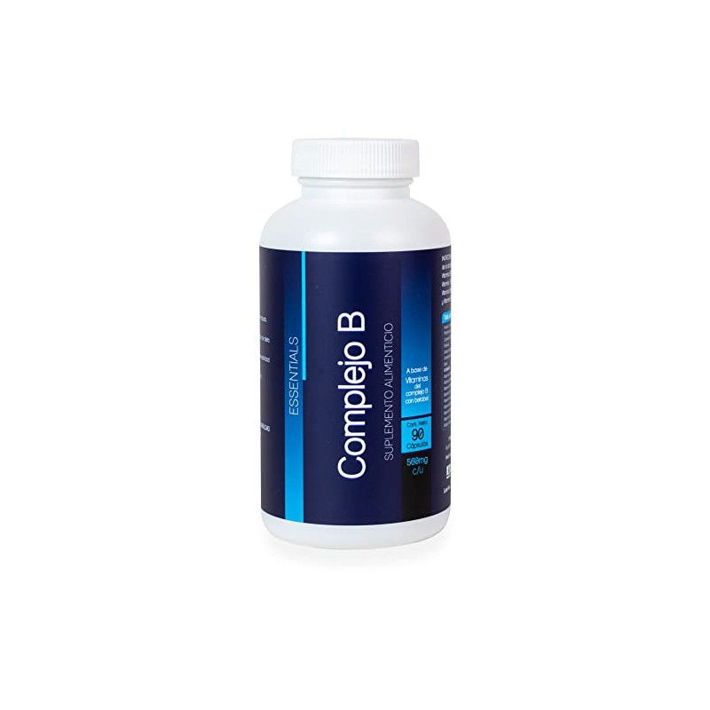 NLS ESSENTIALS | COMPLEJO B | Vitaminas B1, B2, B3,