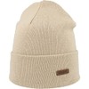 Eisglut Unisex Tonio Cotton Beanie Hat, beige