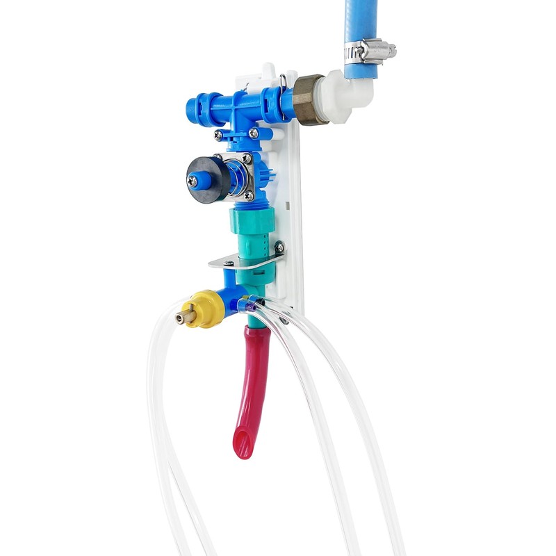 4-Prod Spray Bottle Proportioner, Cleaning Chemical Dilution Dispenser for Application