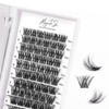Individual Lashes 72 Cluster Lashes 3D False Eyelashes Natural Look