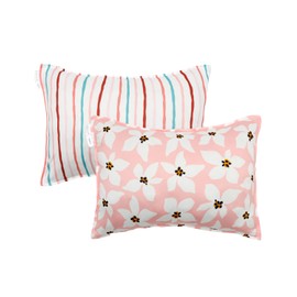 ALVABABY Toddler Pillowcases Stretchy Soft Kids Pillow Cover 2 Pack Fit 13"x 18" or 12"x16" Envelope for Girl Boy Sleepy Travel 2TPE27A