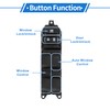VekAuto Power Window Switch for Toyota Corolla Auris Yaris Urban
