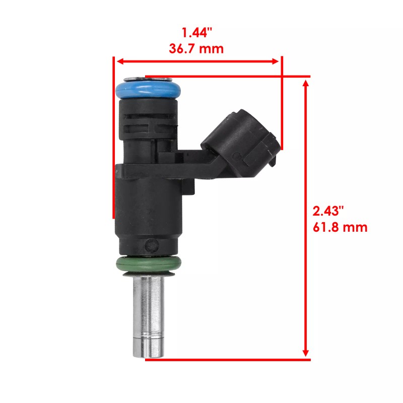 Caltric 2 Fuel Injector Injection Valve For Can-Am Renegade 1000