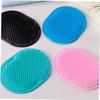 Healeved Plastic Massaging Comb Hair Cleaning Brush Set for Head