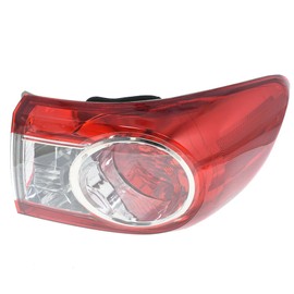 Silscvtt Passenger Side Rear Brake Tail Light Assembly Replacement for 2011-2013 Toyota Corolla Right Tail Lamp 8155002580 TO2805111