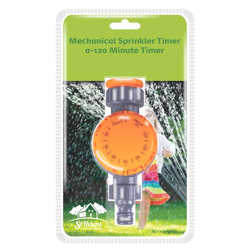 Mechanical Sprinkler Timer - Outdoor Tap Attachment for Garden Hose
