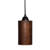 Premier Copper Products Hand Hammered Copper 4" Round Cylinder Pendant