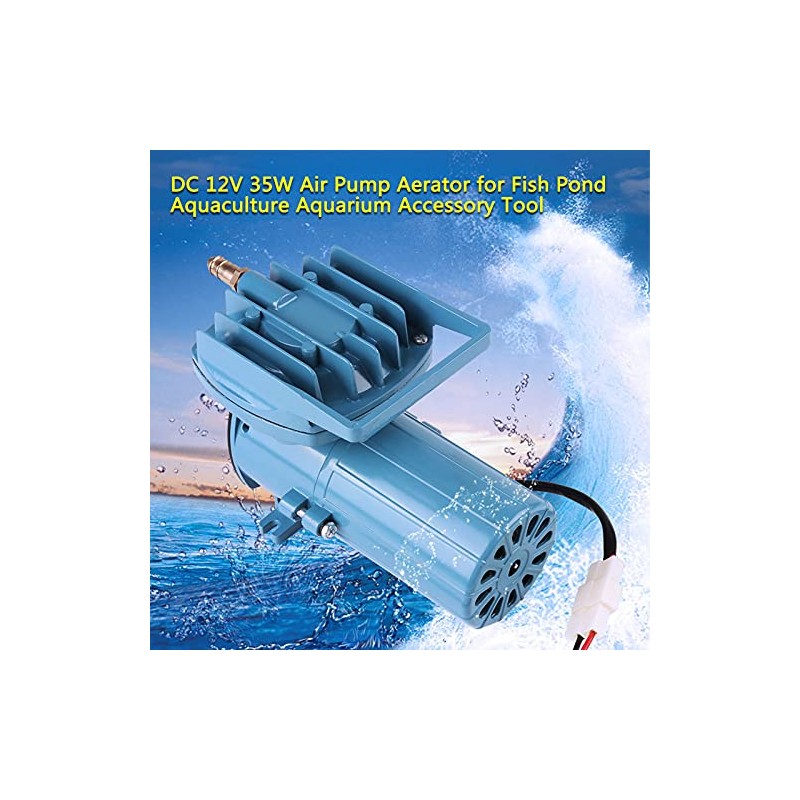 DC 12V Aquarium Air Pump 35W Aerator Pump for Fish