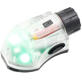 Tactical Helmet Light IR Strobe Military Identification Light with LED Visible Light Constant-on & Strobe Survival Signal Light (Black-Green)