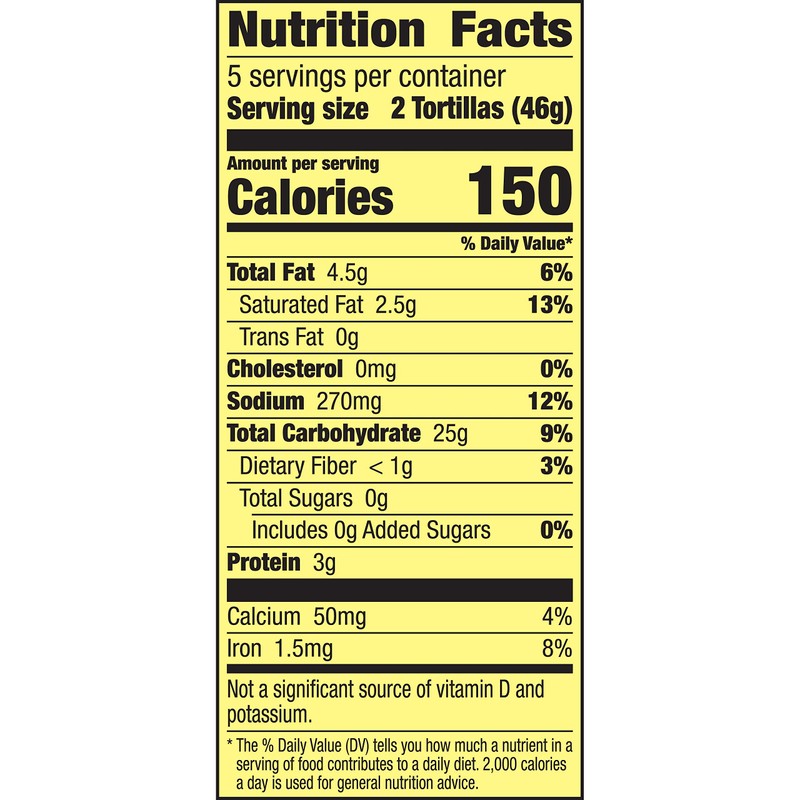 Old El Paso Flour Tortilla Shells, 10 ct (Pack of