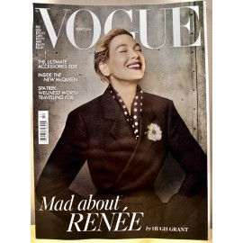 British Vogue Magazine (UK) - February 2025 - Renée Zellweger - Hugh Grant