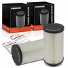A-Premium 2-PC Engine Air Filter - Compatible with Polaris RZR