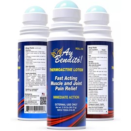 Ay Bendito Thermoactive Cooling Roll On - 3.18 Oz (90g) ( 1 ONE PIECE ) 1 PC