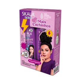 Skala Expert Kit #Mais Cachinhos Scala Expert Curly Hair Shampoo & Conditioner Set of 2 325ml for Curly Hair