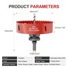 4-45/64 Inch M42 HSS Hole Saw - 120mm Bi-Metal Hole