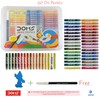 Doms 50 Assorted Colour Shades Oil Pastels - Rich Bright