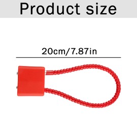 Tabanzhe 2PCS Steel Rope Padlocks with Keys,20cm Long Cable Heavy Duty Lock for Suitcase Luggage Gate Bicycle,Security Outdoor Lcok for Gym Locker Filing Cabinets Toolbox