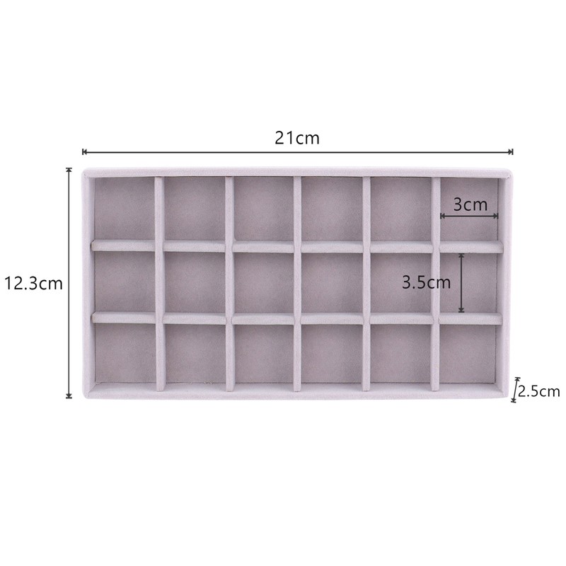 Velvet Jewelry Display Tray – Velvet Jewelry Box Display Tray