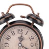 QANYEGN Retro Twin Bell Alarm Clock, Vintage Analog Alarm Clock,