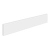 ARIEL 22"x4" Pure White Quartz Vanity Top Side Splash