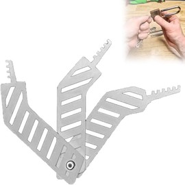 Comb Keys Lock, 3 in 1 Comb Teeth Pick Keys Lock Set Portable Stainless Steel Pick Keys Lock Kit Multifunctional Hand Tool Set Repair Tools Kit Car Maintenance Tools Car Locks (1 Set)