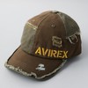 Avilex Ripped Remake Low Cap, 6 Panels, Full Cap, Baseball