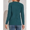 PrettyGuide Women's Sweater Crewneck Cable Knit Long Sleeve Pullover Tops