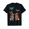 My Butt Hurts What Funny Easter Chocolate Bunny Meme T-Shirt