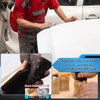 IROKCAKPT Sponge Abrasive Water Resistant Paper, 8 Sheets, Sandpaper, #60,