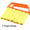 Pack of 2, Blind Cleaner 7 Finger Dusting Cleaner Tool