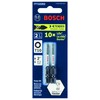 BOSCH ITT10202 2-Pack 2 In. Torx #10 Impact Tough Screwdriving