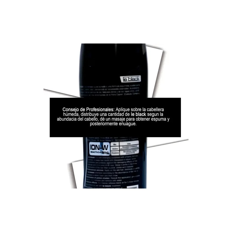 Shampoo D'Conde Le Black Matizador 250mL para Cabello Rubio