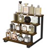 YINMIT Wooden Display Riser Stand,15.75 Inch Tiered Perfume and Cologne