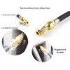 Digital Tire Inflator Tire Pressure Gauge with Digital Display 1/4