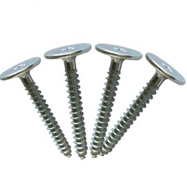 50 PSC Carbon Steel Flat Head Tapping Screw, is Not Easy to Rust, Screw 1/2 Inches Long