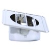 United Pacific C677217 Chrome Defrost Duct For 1967-72 Chevy and