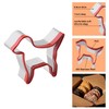 Dog Cookie Cutters Set, 3 Pieces Dog Bone Biscuit Cutters,
