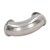 Naroote Sanitary Ferrule Elbow, Proof 304 Stainless Steel Sealed 90