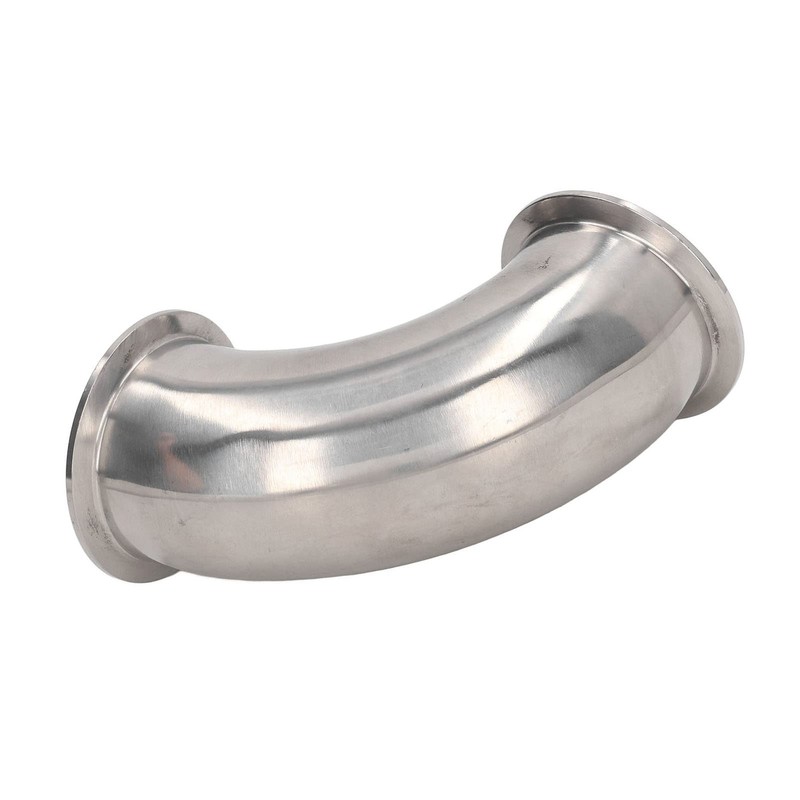 Naroote Sanitary Ferrule Elbow, Proof 304 Stainless Steel Sealed 90