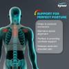 Tynor Posture Corrector, Grey, Small, 1 Unit