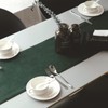 Beydodo Modern Spring Table Runner, Green, 32 x 160 cm,
