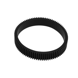The Lord of the Tools Seamless Focus Gear Ring for 60-67mm Diameter Lens Follow Focus Ring Standard 0.8 Mod 360° Rotation Focus Gear Video Camera Lens Accessories Black